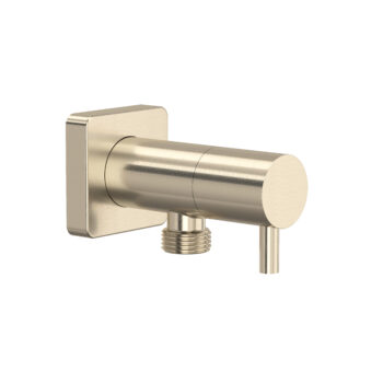 ROHL Handshower Outlet With Integrated Volume Control In Satin Nickel