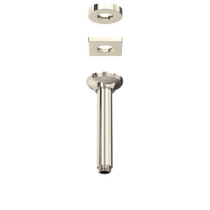 ROHL 7″ Ceiling Mount Shower Arm In Polished Nickel