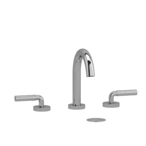 Riobel Riu™ Widespread Lavatory Faucet With C-Spout In Chrome