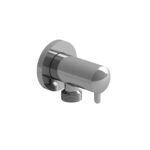 Riobel Handshower Outlet With Integrated Volume Control In Chrome