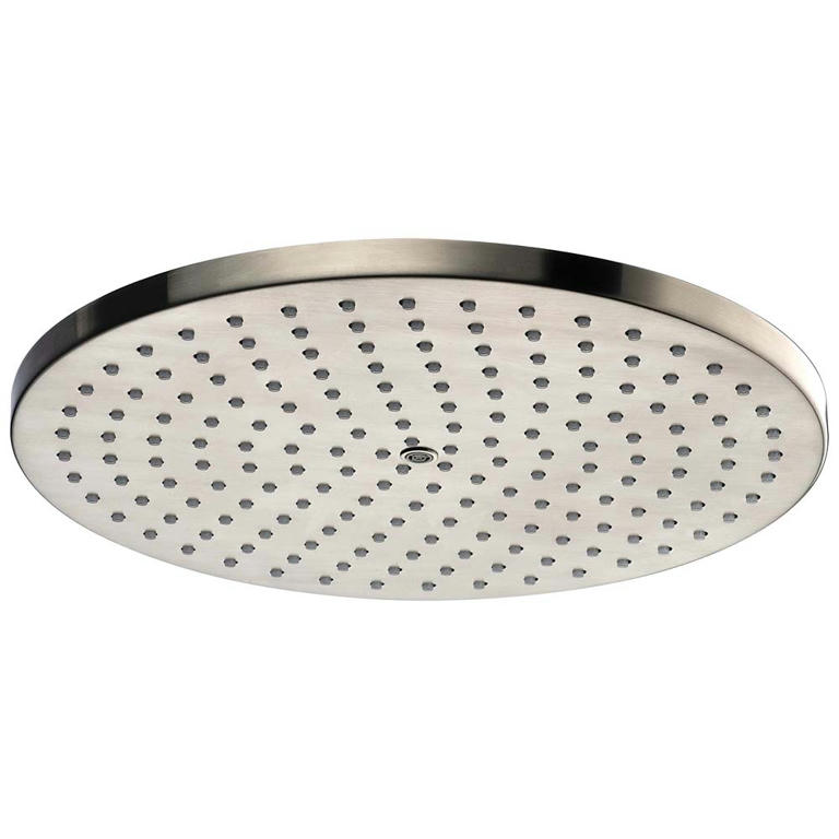 Dawn® Single Function 8" Round Rain Showerhead, Brushed Nickel - Image 3