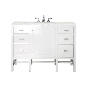 Addison 48" Single Vanity, Glossy White