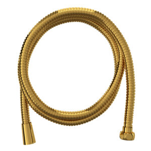 Perrin & Rowe 58″ Flexible Shower Hose In Unlacquered Brass