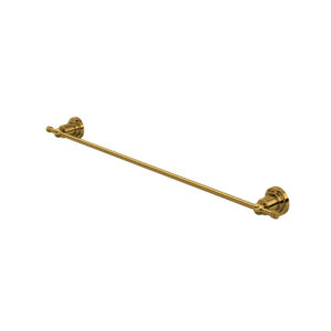 ROHL Campo™ 24″ Towel Bar In Unlacquered Brass