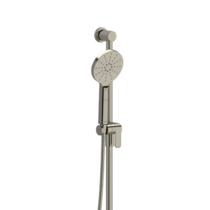 Riobel Handshower Set With 31″ Slide Bar and 4-Function Handshower In Brushed Nickel