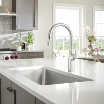 Blanco Formera 33" Super Single Undermount Stainless Steel Kitchen Sink - Image 4