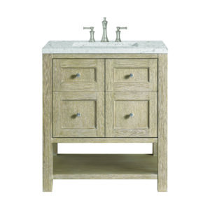 Breckenridge 30" Single Vanity, Whitewashed Oak