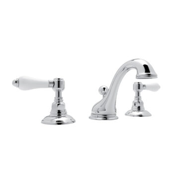 ROHL Acqui® Widespread Lavatory Faucet With Low Spout In Polished Chrome