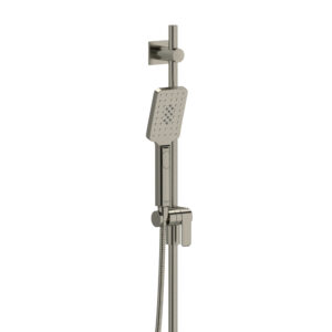 Riobel Handshower Set With 36″ Slide Bar and 4-Function Handshower In Brushed Nickel