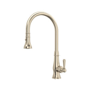 ROHL Patrizia™ Pull-Down Kitchen Faucet In Satin Nickel