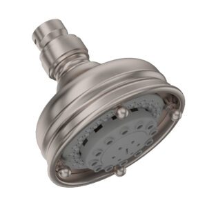 ROHL 4″ 3-Function Showerhead In Satin Nickel