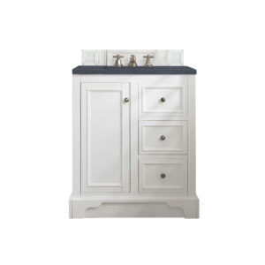 De Soto 30" Single Vanity, Bright White