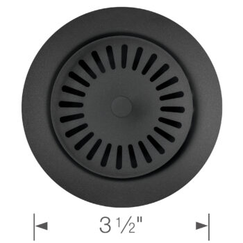 Blanco Color-Coordinated Metal Disposal Flange - Anthracite - Image 4