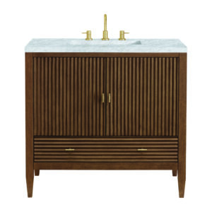 Myrrin 36" Vanity, Mid Century Walnut