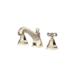 ROHL Palladian® Widespread Lavatory Faucet With Low Spout In Satin Nickel