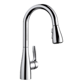 Blanco Atura Pull-Down Dual-Spray Bar Faucet 1.5 GPM - Chrome