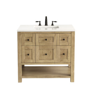 Breckenridge 36″ Single Vanity, Light Natural Oak