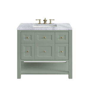 Breckenridge 36" Single Vanity, Smokey Celadon