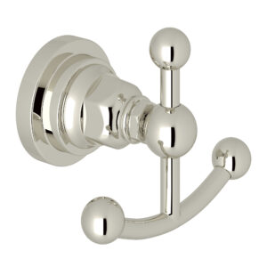 ROHL San Giovanni™ Double Robe Hook In Polished Nickel