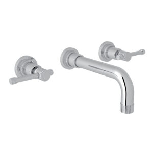 ROHL Campo™ Wall Mount Lavatory Faucet Trim In Polished Chrome
