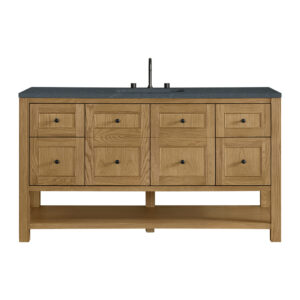 Breckenridge 60" Single Vanity, Light Natural Oak