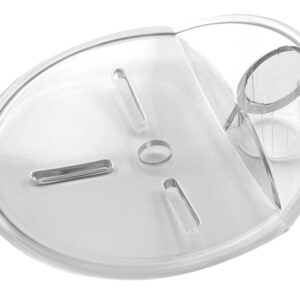 Riobel Soap Dish For Slide Bar In Clear