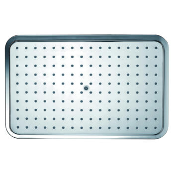 Dawn® Single Function Rectangle Rain Showerhead, Chrome
