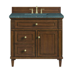 Lorelai 36" Single Vanity, Mid-Century Walnut