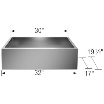 Blanco Precision R0 32" Super Single Bowl Apron-Front Stainless Steel Farmhouse Sink - Image 7