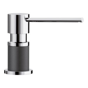 Blanco Lato Soap Dispenser – Chrome/Anthracite
