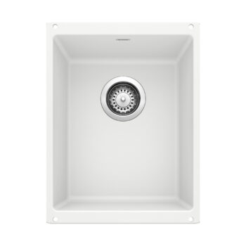 Blanco Precis SILGRANIT 13" Undermount Bar Sink - White