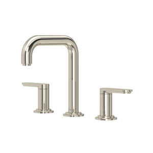 Riobel Arca™ Widespread Lavatory Faucet With U-Spout In Polished Nickel