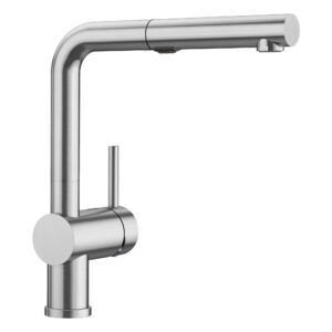 Blanco Linus Low Arc Pull-Out Dual-Spray Kitchen Faucet 1.5 GPM – PVD Steel