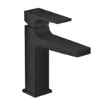 Hansgrohe Metropol Single-Hole Faucet 110 with Lever Handle and Pop-Up Drain, 1.2 GPM in Matte Black