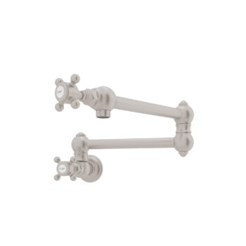 ROHL Pot Filler In Satin Nickel