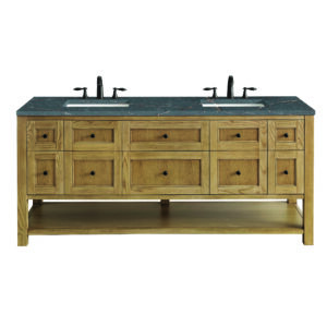 Breckenridge 72" Double Vanity, Light Natural Oak
