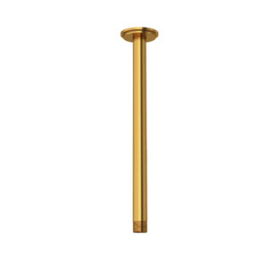 Riobel 12″ Ceiling Mount Shower Arm In Brushed Gold