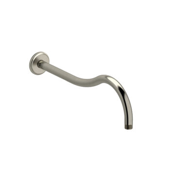 Riobel 16" Wall Mount Shower Arm In Brushed Nickel