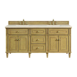 Lorelai 72" Double Vanity, Light Natural Oak