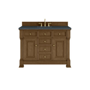 Brookfield 48" Single Vanity, Honey Oak