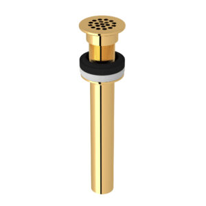 ROHL Lavatory Grid Drain Without Overflow In English Gold