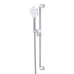 Riobel Handshower Set With 31" Slide Bar and 4-Function Handshower In Chrome