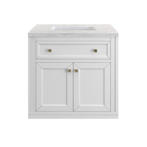 Chicago 30" Single Vanity, Glossy White