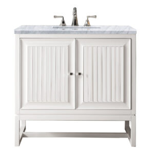 Athens 36" Single Vanity, Glossy White
