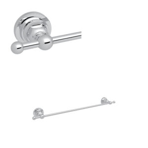 ROHL San Giovanni™ 18″ Towel Bar In Polished Chrome