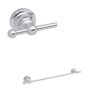 ROHL San Giovanni™ 18" Towel Bar In Polished Chrome