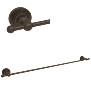 ROHL San Giovanni™ 30″ Towel Bar In Tuscan Brass