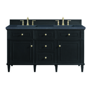 Lorelai 60" Double Vanity, Black Onyx