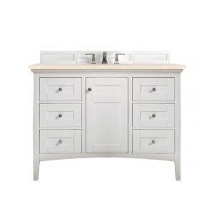 Palisades 48" Single Vanity, Bright White