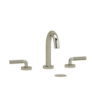 Riobel Riu™ Widespread Lavatory Faucet With C-Spout In Polished Nickel